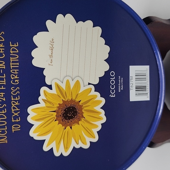 Gratitude Cards Thank You for this Beautiful Life 24 Cards and Tin - Picture 4 of 8